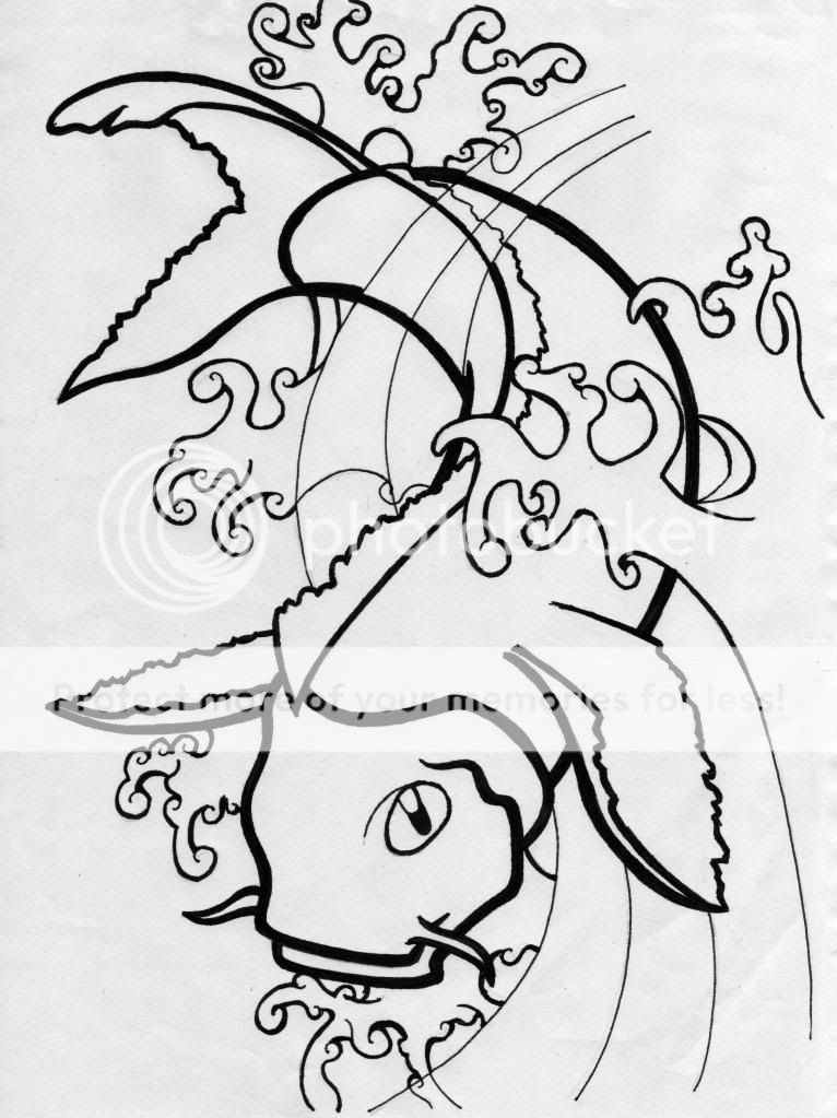 koi carp tattoo 